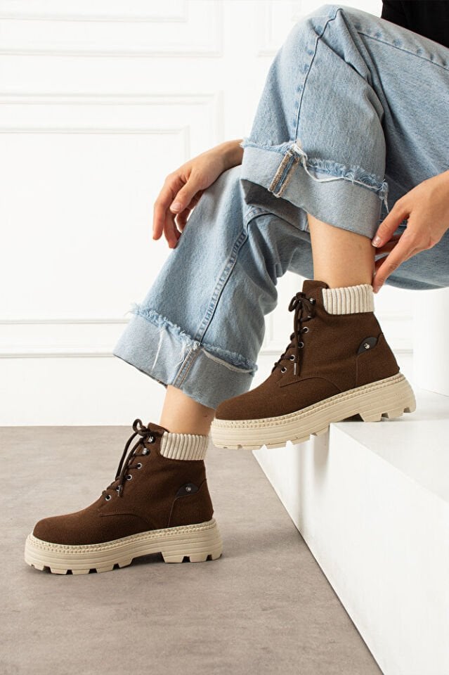 Kadın Şık Bot Selene Kahverengi - 37