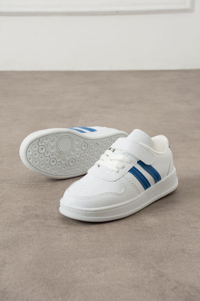 Çocuk Sneaker Günlük Ayakkabı Mavi - 33