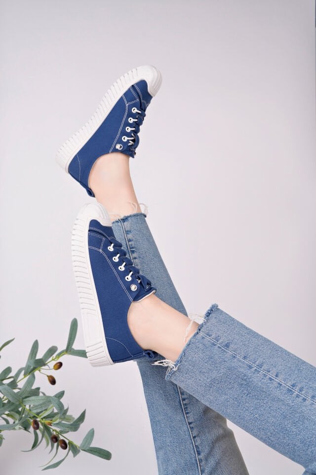 Kadın Sneaker Günlük Ayakkabı Lenira Mavi - 40