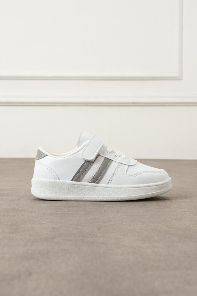 Çocuk Sneaker Günlük Ayakkabı Gri - 32