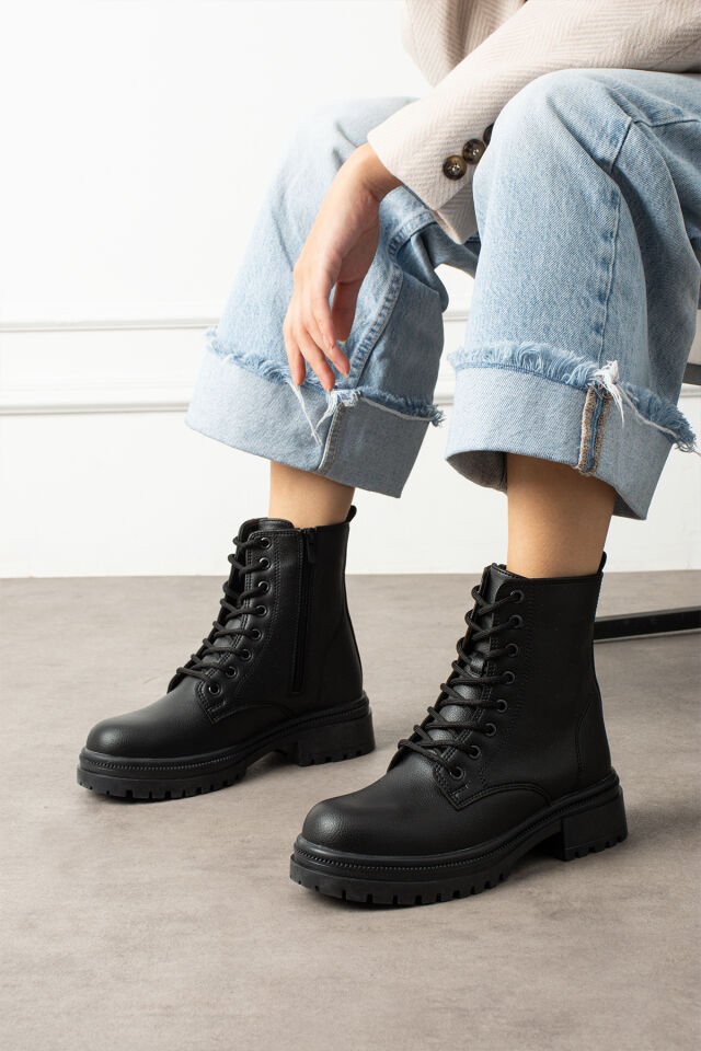 Kadın Günlük Bot Siyah - 40